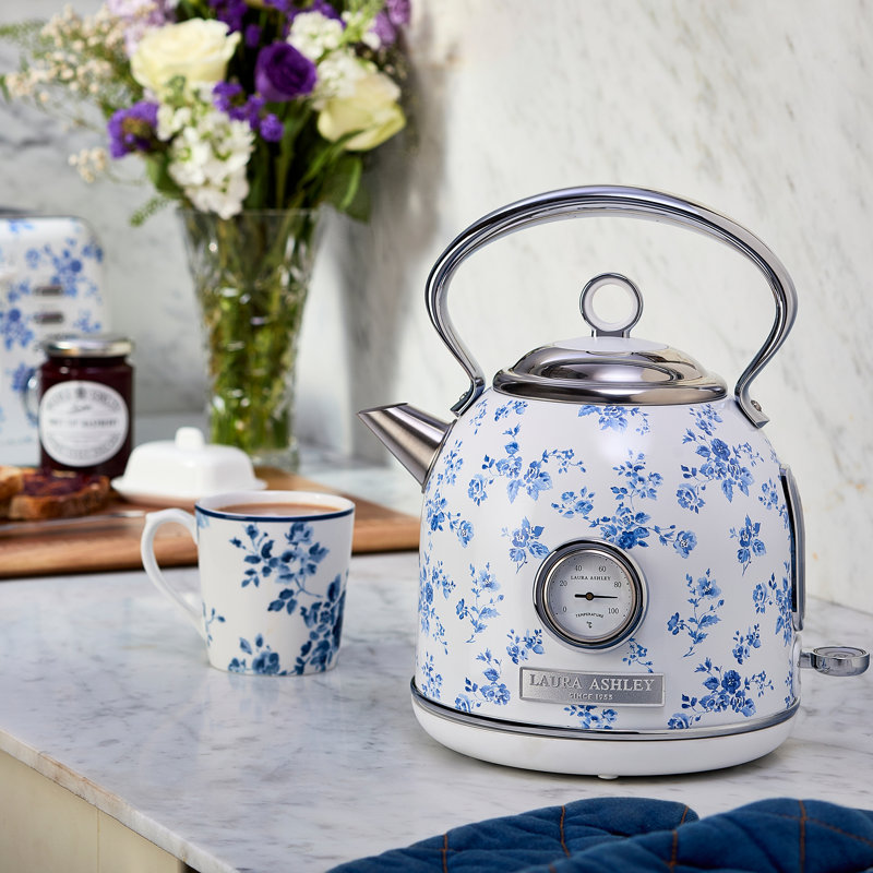 Laura Ashley Ss 1.7l Dome Kettle, China Rose & Reviews | Wayfair
